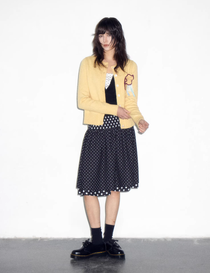 Layered Polka Muse Convertible Skirt