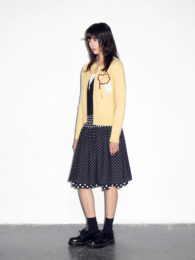 Layered Polka Muse Convertible Skirt